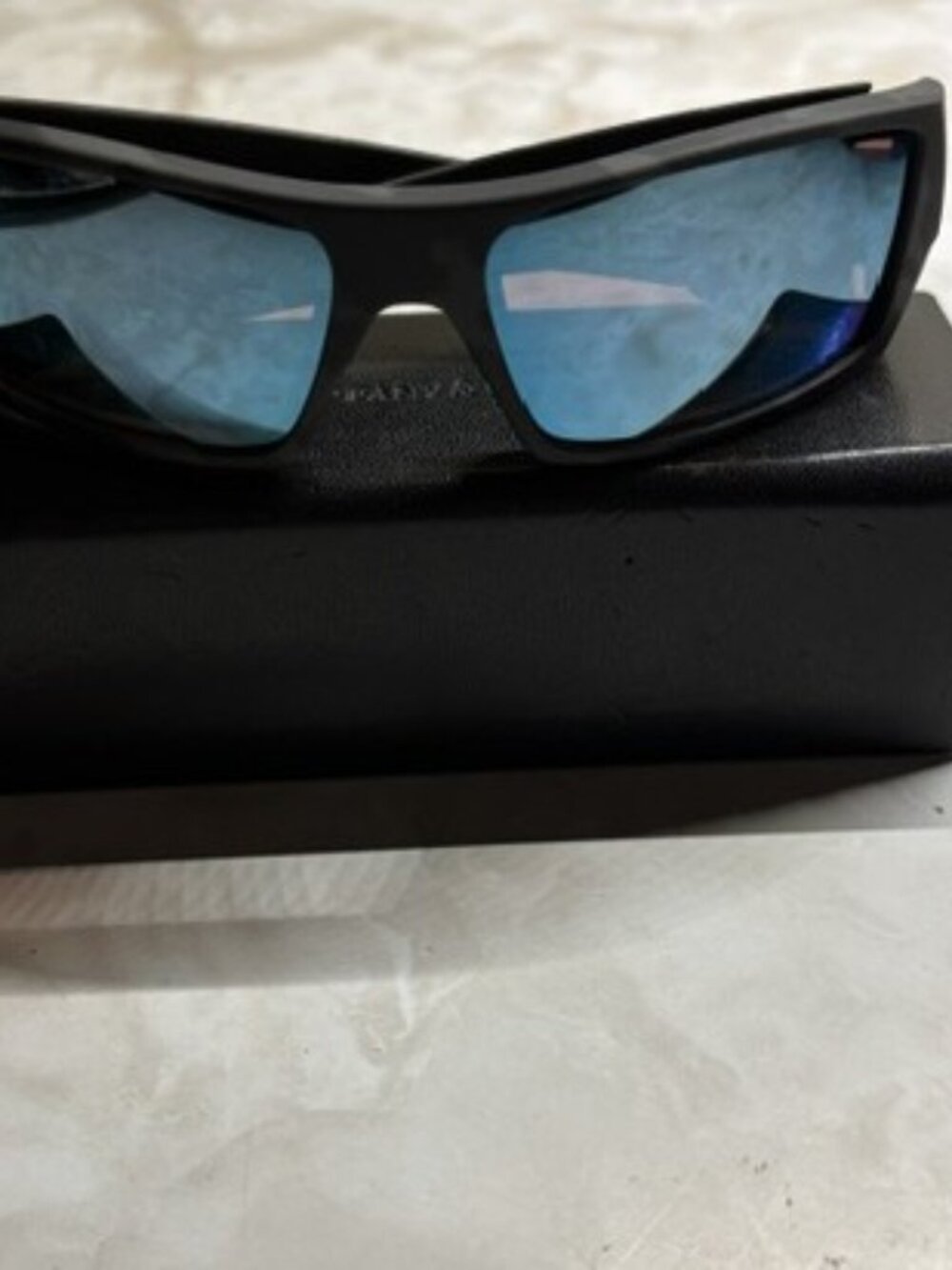 Oakley Gascan OO9014-8160 Matte Black Camo w/ Grey Polarized Lens #L60